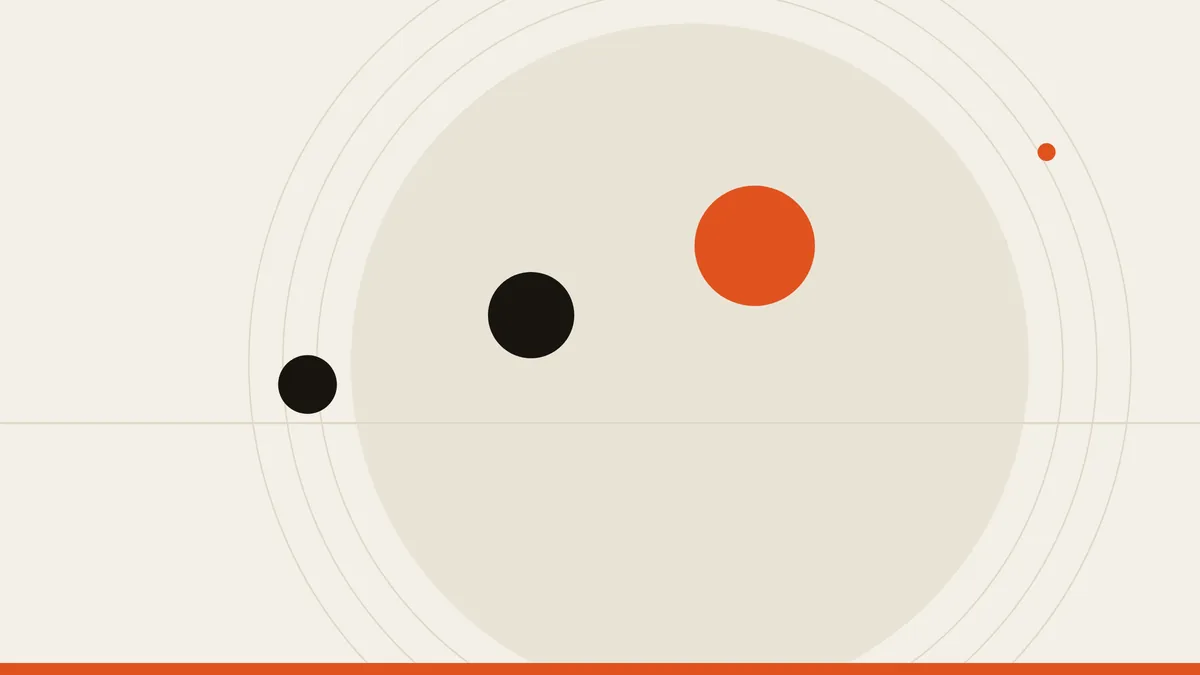 Visuel de couverture hantout.be : composition crème avec les trois points de la marque, article fiche Google sans site web